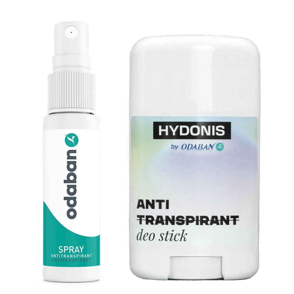 odaban® Antiperspirant Set - Spray + Deo Stick
