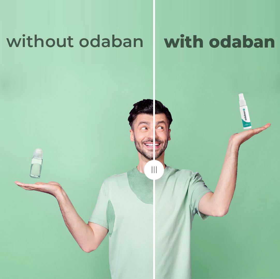 ODABAN antiperspirants against heavy perspiration