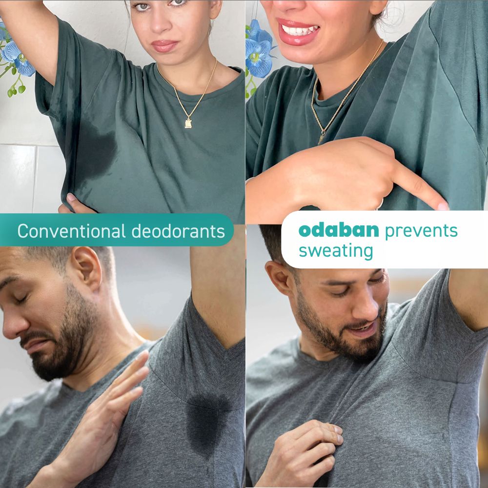 odaban® Antiperspirant Set - Spray + Deo Stick