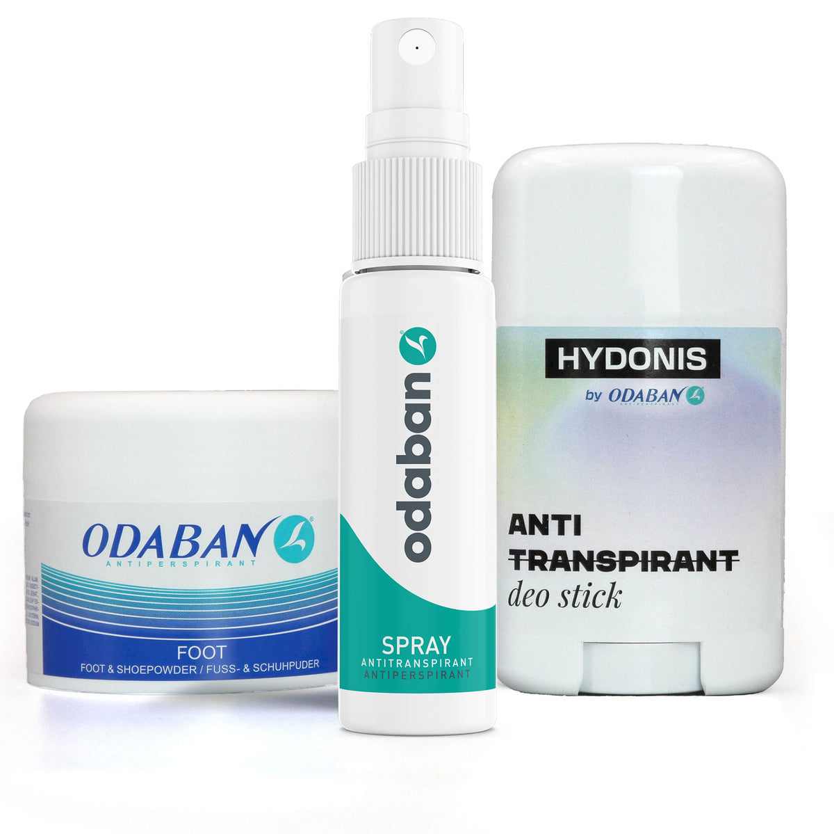 ODABAN antiperspirants against heavy perspiration