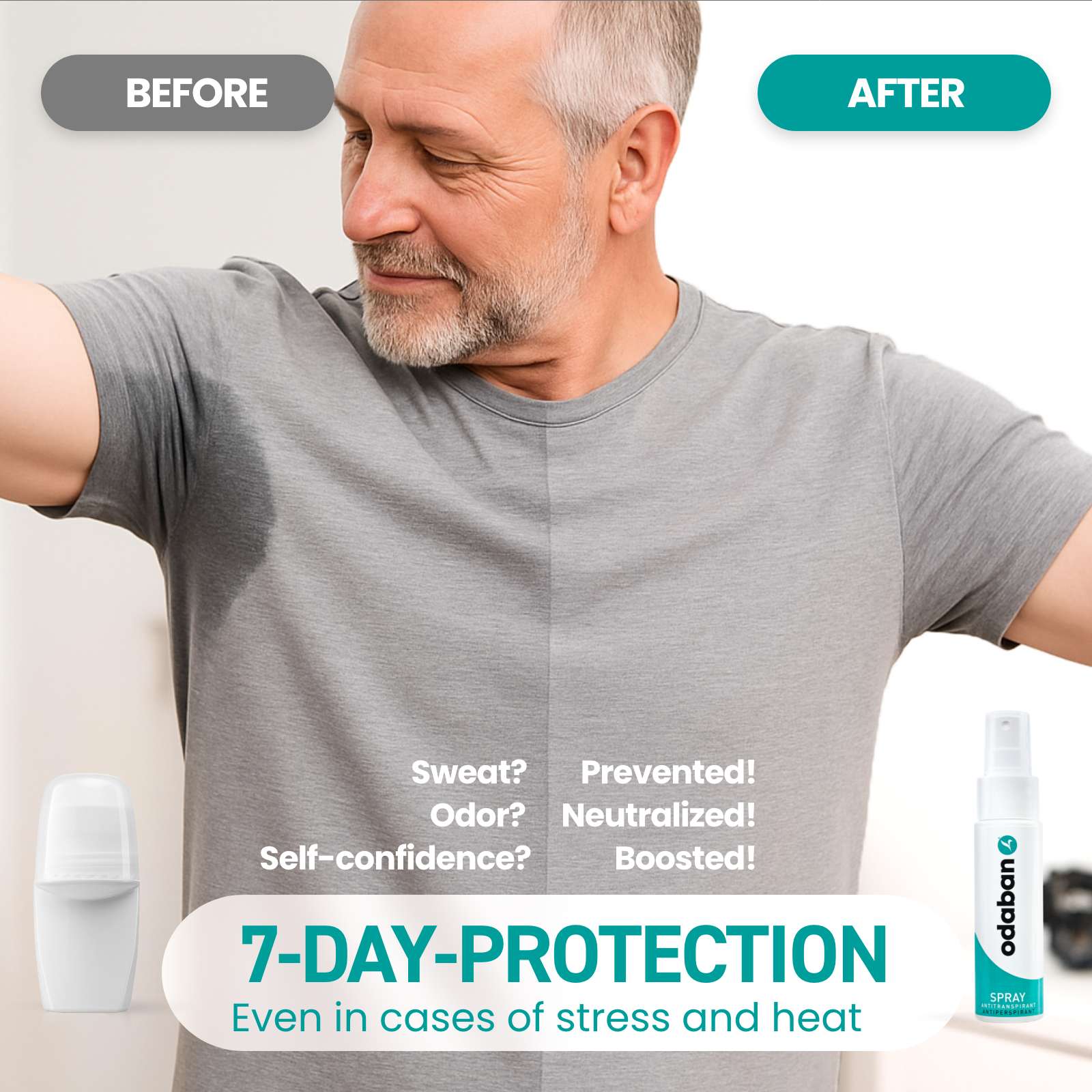 odaban® Spray - Antiperspirant
